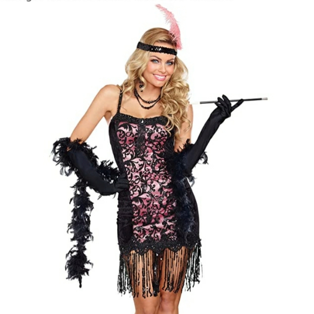 Flapper Dress Costume Small